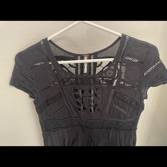 Free People Lace Design Dress - Picture 3 of 4